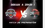 Match des NM2 face à Basket Cro Lyon demain à 20h30 ! 🔴⚪️ 