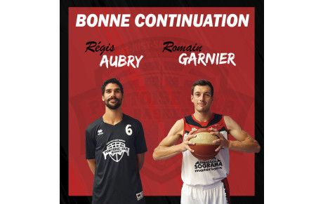 Régis et Romain ne continuent pas l'aventure l'année prochaine