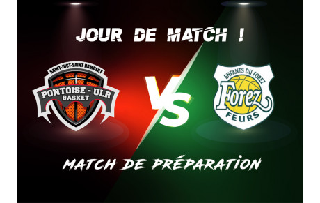  3ème match de préparation face à Feurs Basket